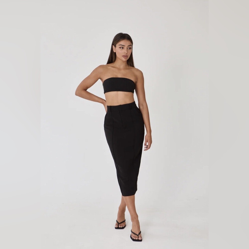 BOA Because of Alice Midi Pencil Skirt